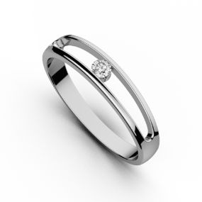 Inel de logodnă DR028 cu diamant