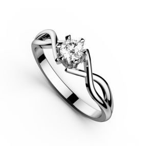 Inel de logodnă DR153 cu diamant