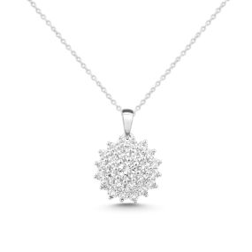 Pandantiv din aur de 14K cu diamante (0,320 ct)