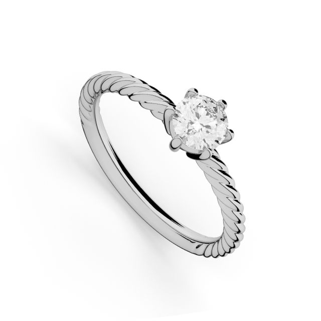 Inel de logodnă DR319B cu diamant
