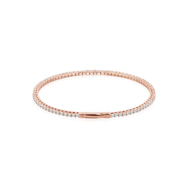 Brățară tennis Alina din aur de 14K cu pietre cubic zirconia