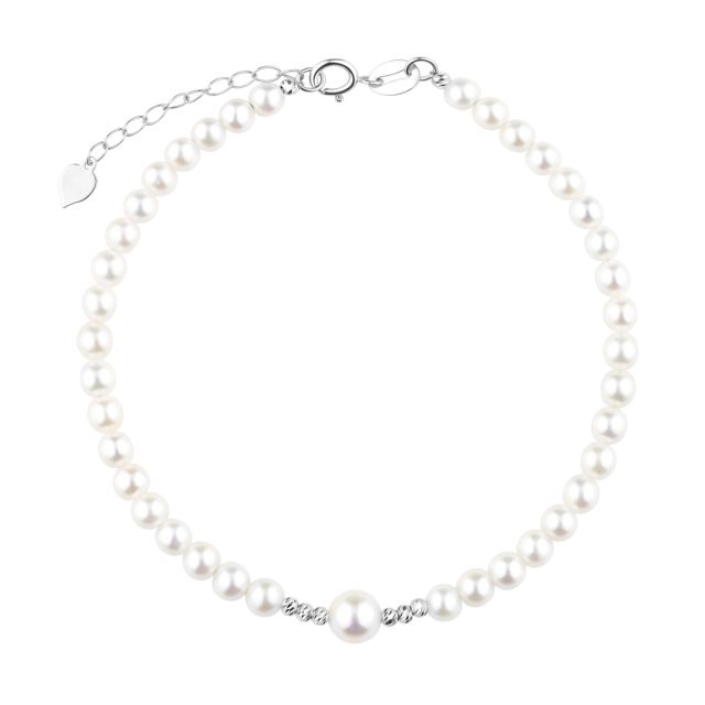 Brățară din aur de 18K cu perle