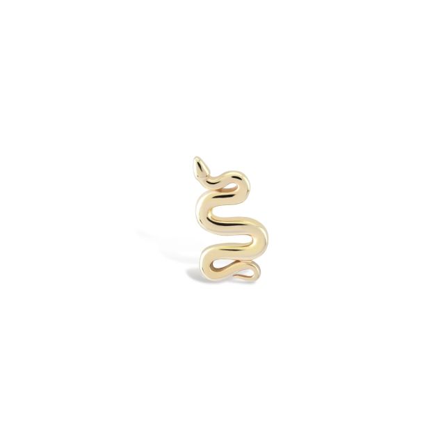 Piercing Camilla șarpe din aur roz de 14K