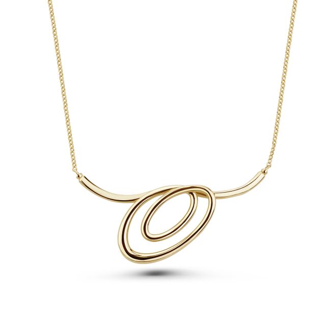 Colier Midori din aur galben de 14K