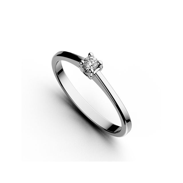Inel de logodnă DR127 cu diamant