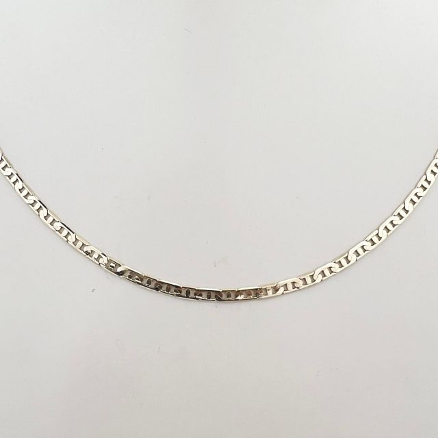 Lanț anchor L din aur galben de 14K