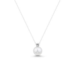 Pendentif En Or 18 Carats Avec Perle - Occasion, 0,73 G, Or Jaune, Sans Marque