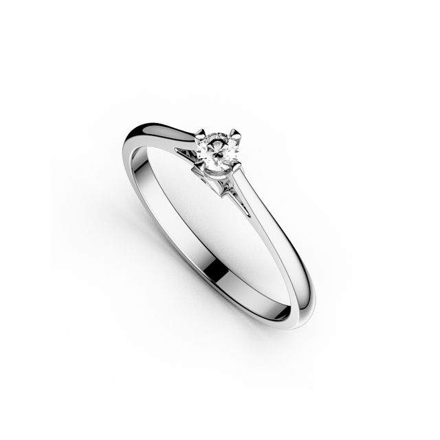 Inel de logodnă DR126 cu diamant