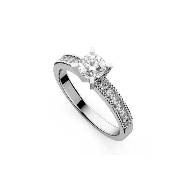 Inel de logodnă DR202 cu diamante