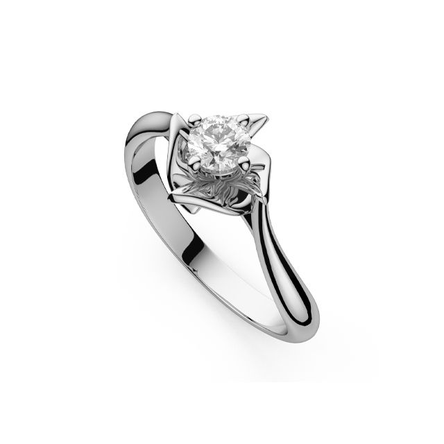 Inel de logodnă DR262 cu diamant