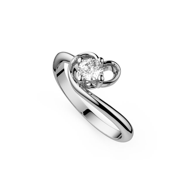 Inel de logodnă DR263 cu diamant