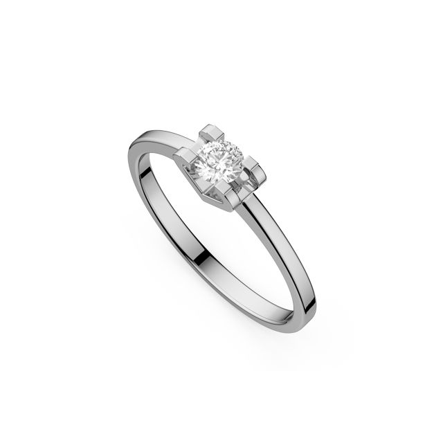 Inel de logodnă DR267 cu diamant