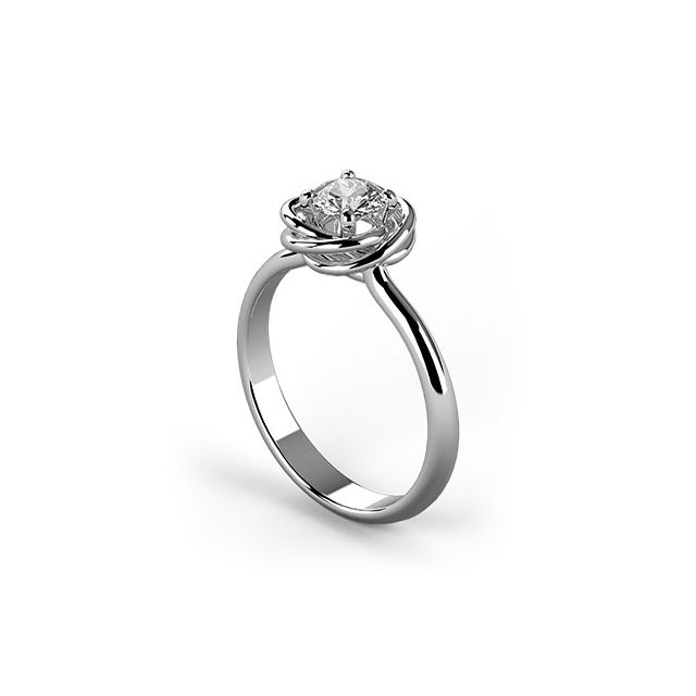Inel de logodnă DR318 cu diamant