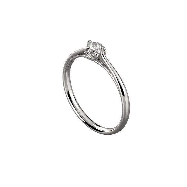Inel de logodnă DR332 cu diamant