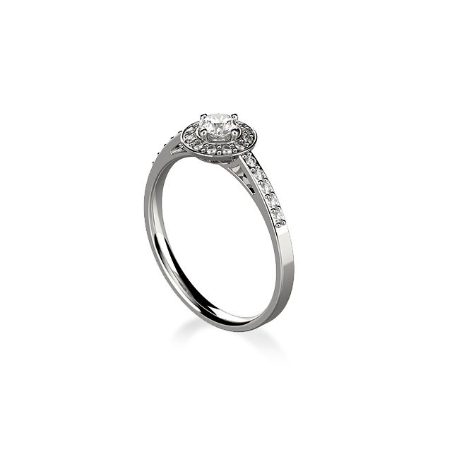 Inel de logodnă DR404A cu diamante
