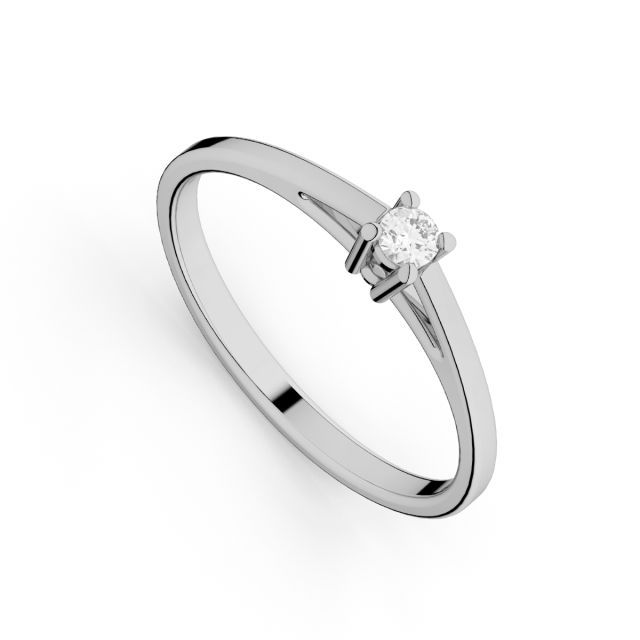 Inel de logodnă DR323 cu diamant