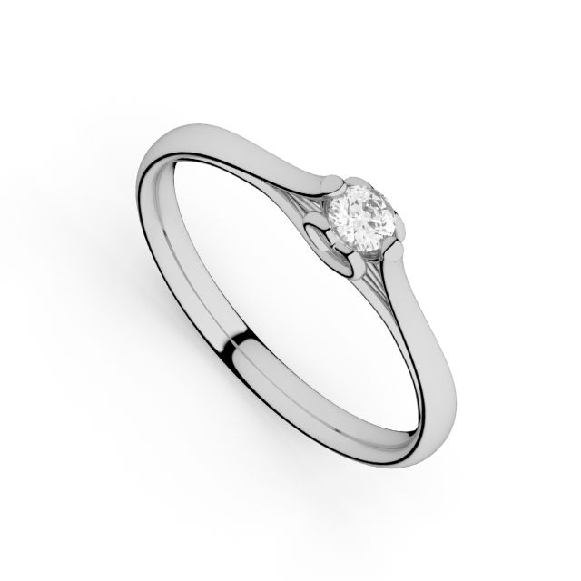 Inel de logodnă DR332 cu diamant