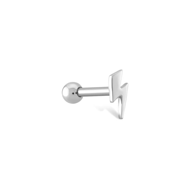 Piercing Kira fulger din aur galben de 14K