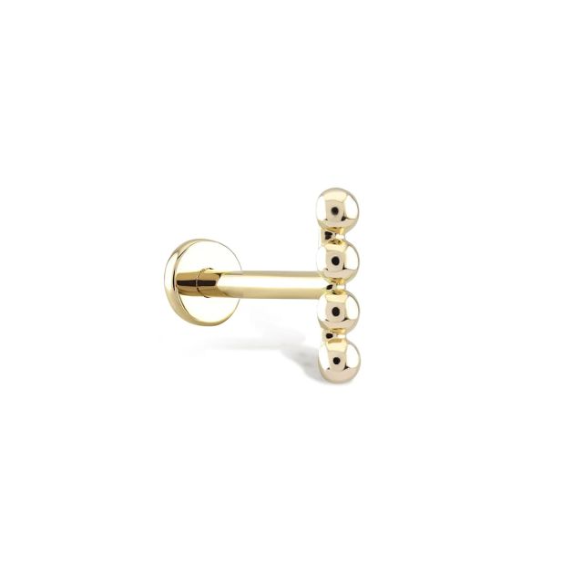 Piercing Debbie din aur de 14K