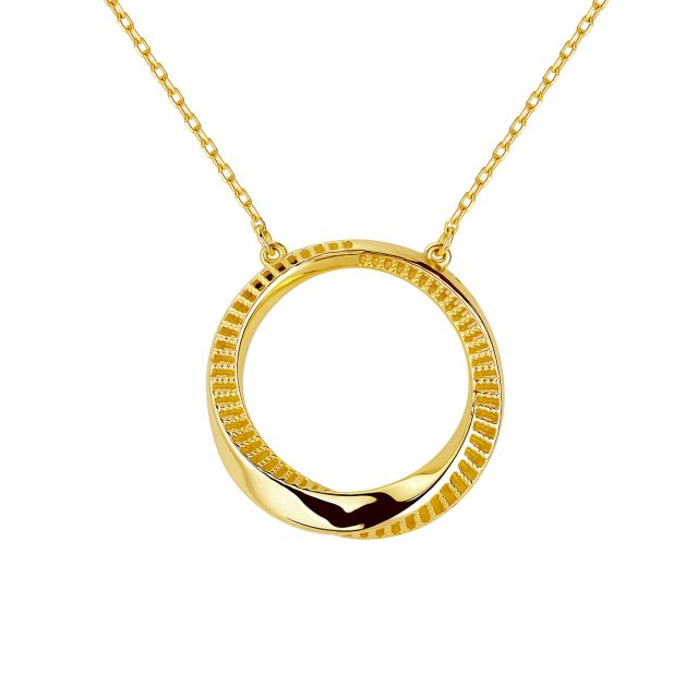 Colier Lucretia din aur galben de 14K