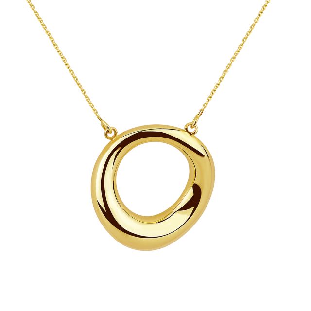 Colier Sabina din aur galben de 14K