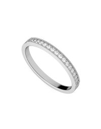 Inel de logodnă semi-eternity cu diamante DR222-1