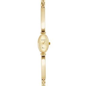 Ceas din aur galben de 14K cu cadran oval