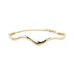 Brățară fixă din aur galben de 14K