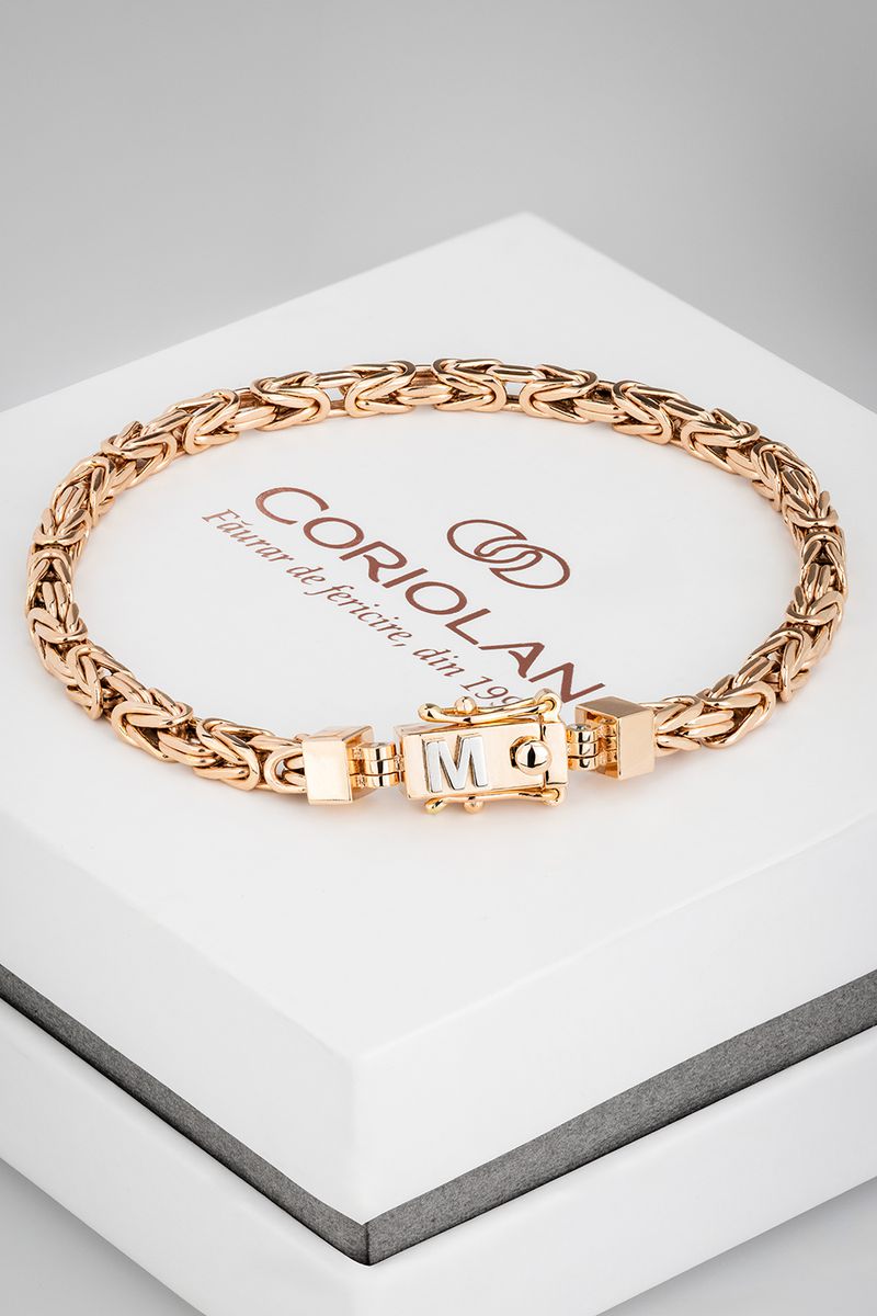 Coriolan bespoke bracelet charm in 14K rose gold