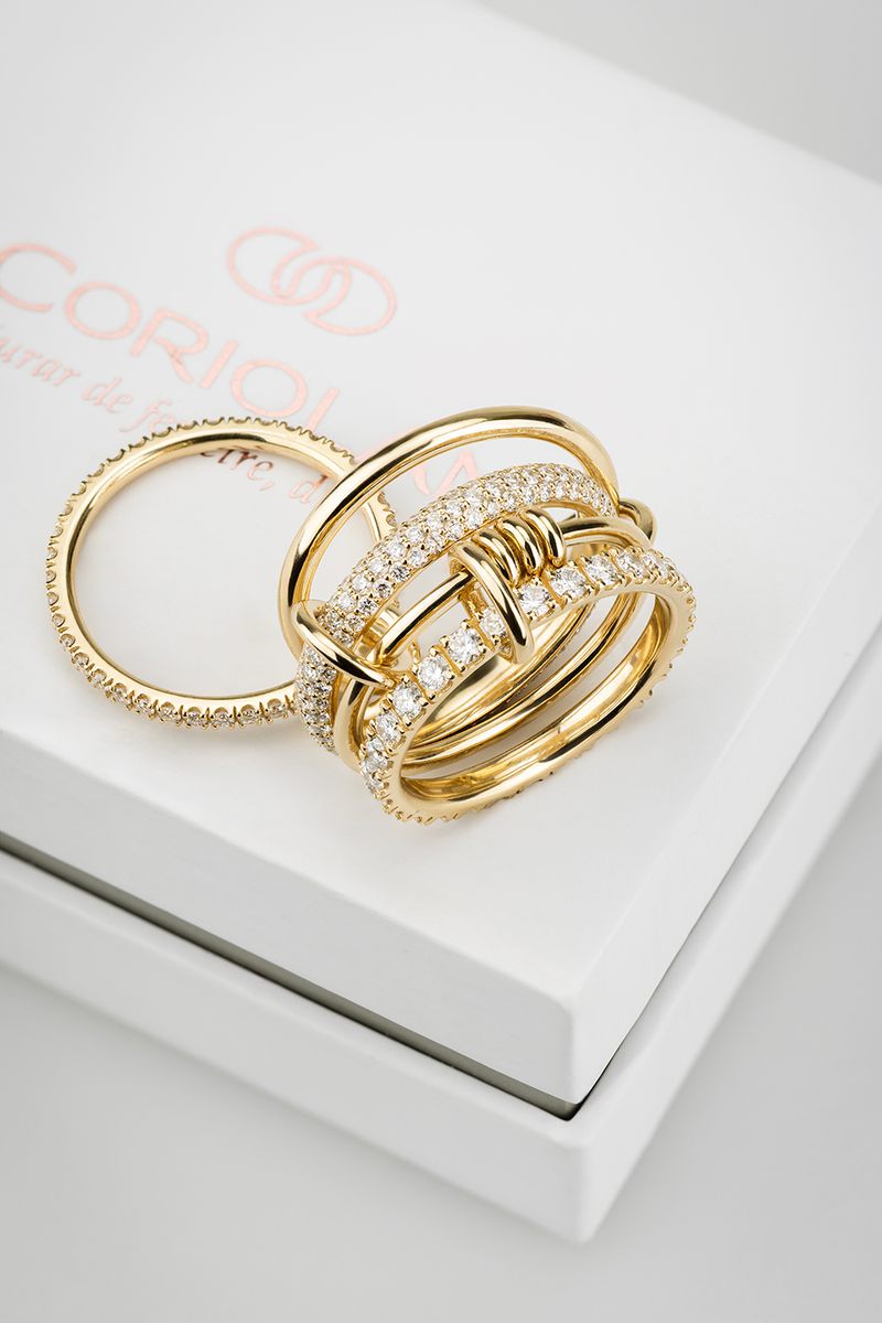 Coriolan bespoke ring in 14K yellow gold